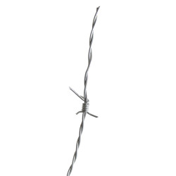 Drut kolczasty ocynkowany rolka 50m grubość 1,5mm