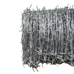 Drut kolczasty ocynkowany rolka 50m grubość 1,5mm