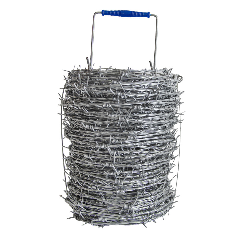 Drut kolczasty ocynkowany rolka 50m grubość 1,5mm