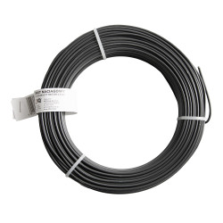 Drut naciągowy PCV antracytowy rolka 55 m grubość 2,7 mm