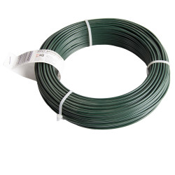 Drut naciągowy PCV zielony rolka 55 m grubość 2,7 mm
