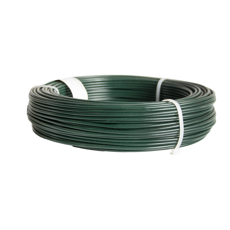 Drut naciągowy PCV zielony rolka 55 m grubość 2,7 mm