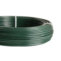 Drut naciągowy PCV zielony rolka 55 m grubość 2,7 mm