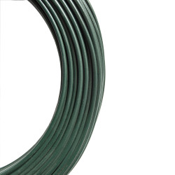 Drut naciągowy PCV zielony rolka 55 m grubość 2,7 mm