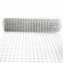 Siatka zgrzewana ocynkowana 1x5 m ogrodzenie kratka 19x19mm