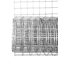 Siatka zgrzewana ocynkowana 1x5 m ogrodzenie kratka 19x19mm
