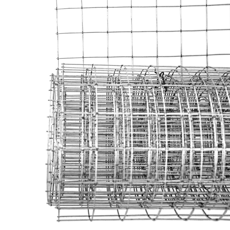 Siatka zgrzewana ocynkowana 1x5 m ogrodzenie kratka 19x19mm