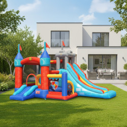 Dmuchany zamek GRYFA trampolina HappyHop dmuchawa