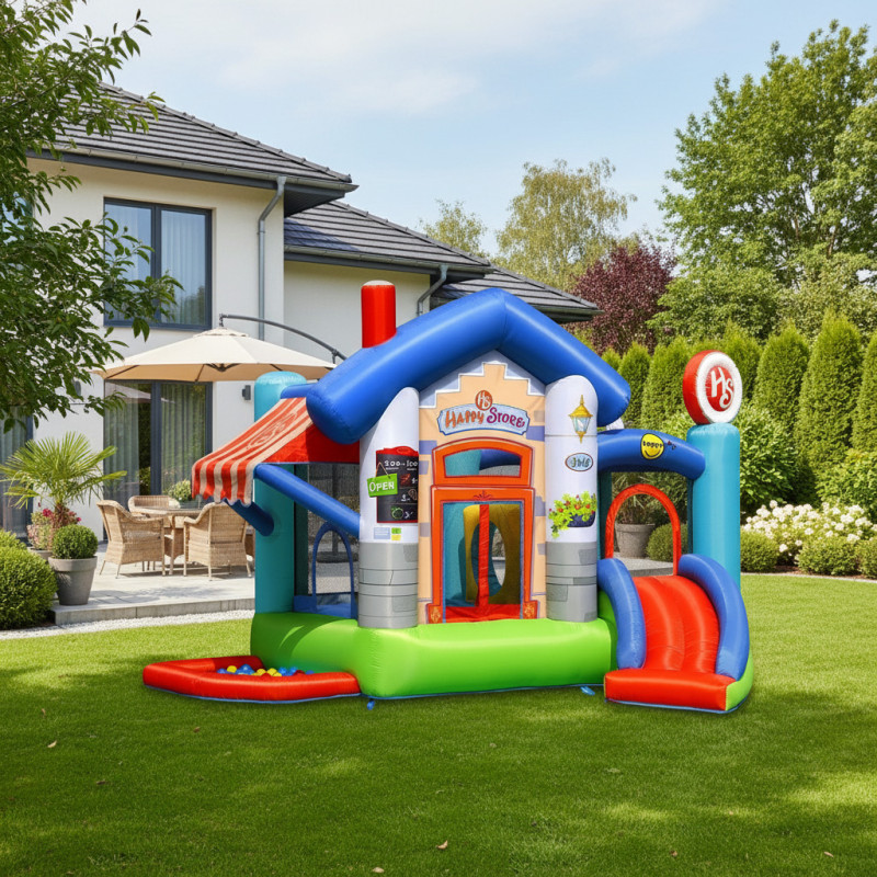 Dmuchany zamek SKLEPIK trampolina HappyHop dmuchawa