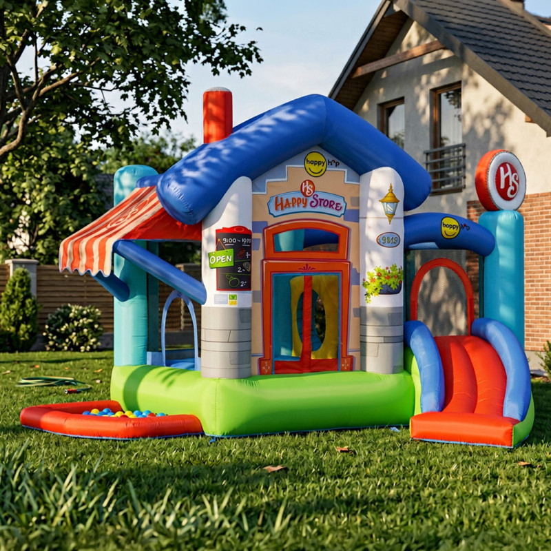 Dmuchany zamek SKLEPIK trampolina HappyHop dmuchawa