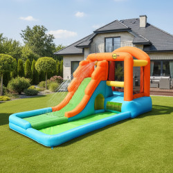 Dmuchany duży zamek GIGANT trampolina HappyHop