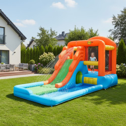 Dmuchany duży zamek GIGANT trampolina HappyHop