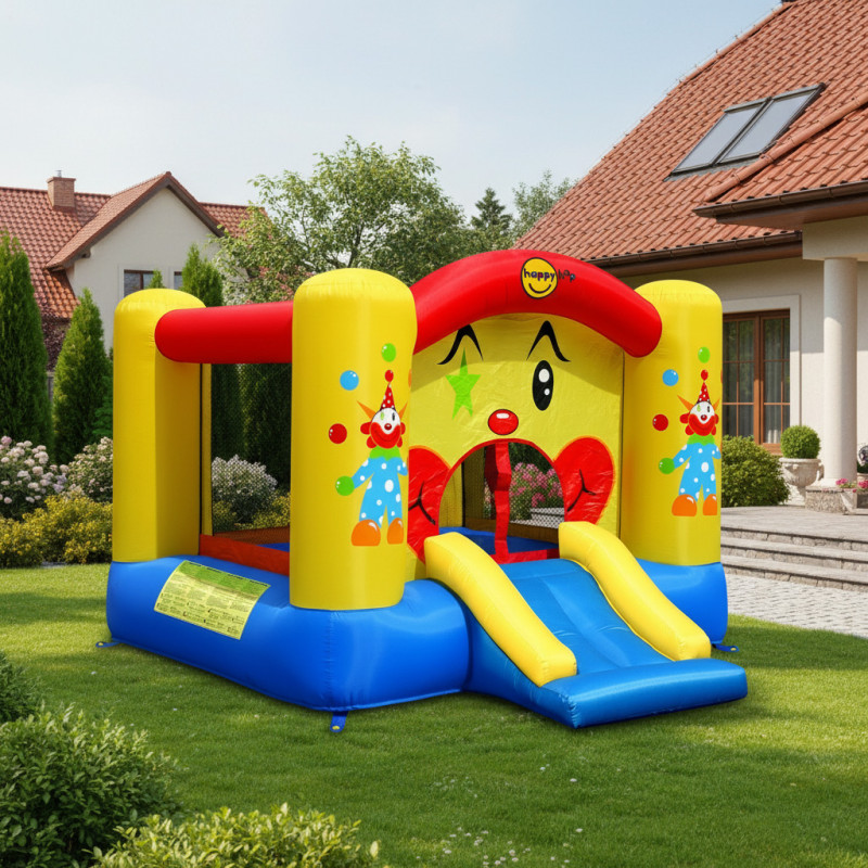 Dmuchany zamek CLOWN NEW trampolina HappyHop dmuchawa