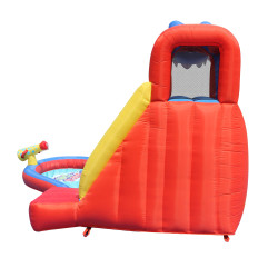 Dmuchany wodny zamek REKIN trampolina HappyHop dmuchawa 2w1