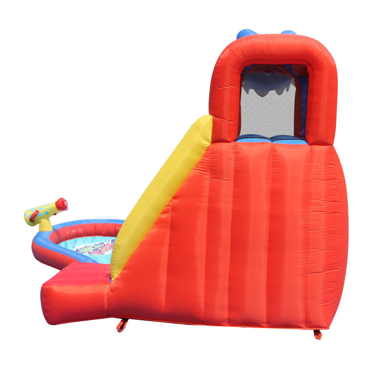 Dmuchany wodny zamek REKIN trampolina HappyHop dmuchawa 2w1