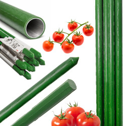 Tyczka metalowa zestaw 10 szt. 11 mm 150cm podpora dla roślin