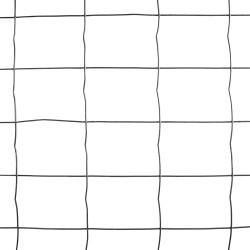 Siatka zgrzewana antracytowa PCV 0,8x10m ogrodzenie 75x100mm