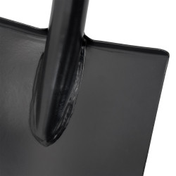 Szpadel Prosty Metalowy Czarny 130 cm