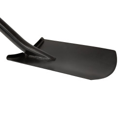 Szpadel Prosty Metalowy Czarny 130 cm