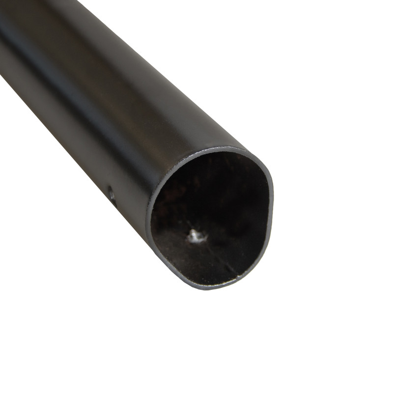 Łopata Prosta Kwadratowa Metalowa Czarna 130 cm