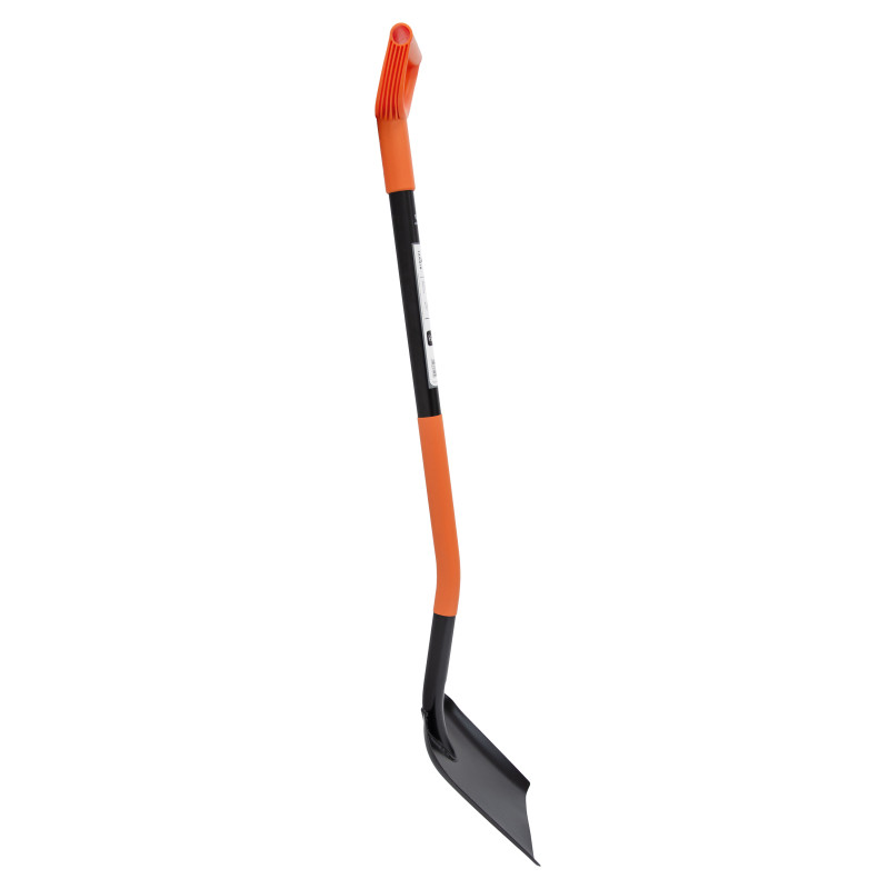 Łopata Prosta Kwadratowa Metalowa Czarna 130 cm