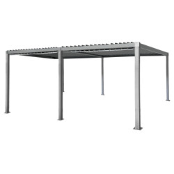 Pergola ogrodowa multiklimatyczna 3x6 z regulowanym stalowym dachem 18mkw