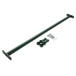 Zestaw akcesoriów na plac zabaw JUNGLE CLIMB lina drążki huśtawka 6el. ZIELONY