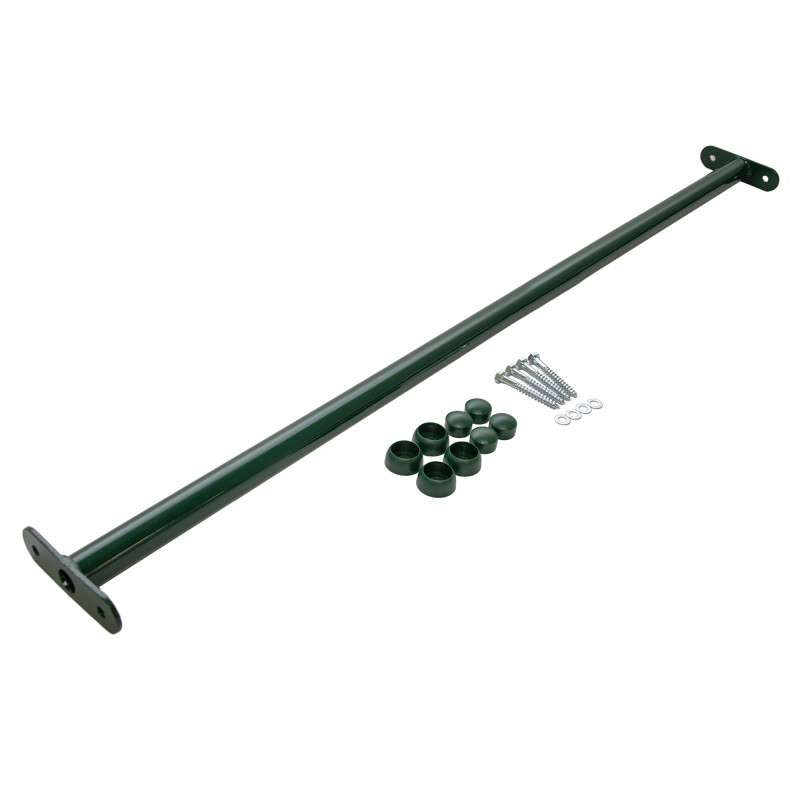 Zestaw akcesoriów na plac zabaw JUNGLE CLIMB lina drążki huśtawka 6el. ZIELONY