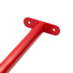 Zestaw akcesoriów na plac zabaw ROCKET CLIMB lina drążki huśtawka 6el. CZERWONY