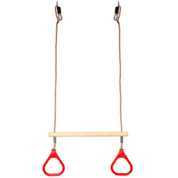 Zestaw akcesoriów na plac zabaw NINJA I huśtawka ślizg trapez flaga 4el. ANTRACYT