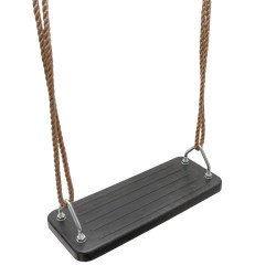 Zestaw akcesoriów na plac zabaw NINJA I huśtawka ślizg trapez flaga 4el. ANTRACYT