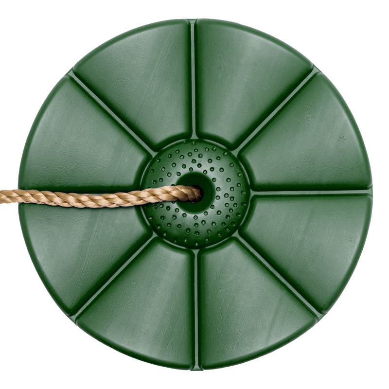 Zestaw akcesoriów na plac zabaw LIME dysk trapez huśtawki 4el. ZIELONY