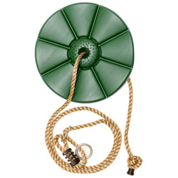 Zestaw akcesoriów na plac zabaw LIME dysk trapez huśtawki 4el. ZIELONY