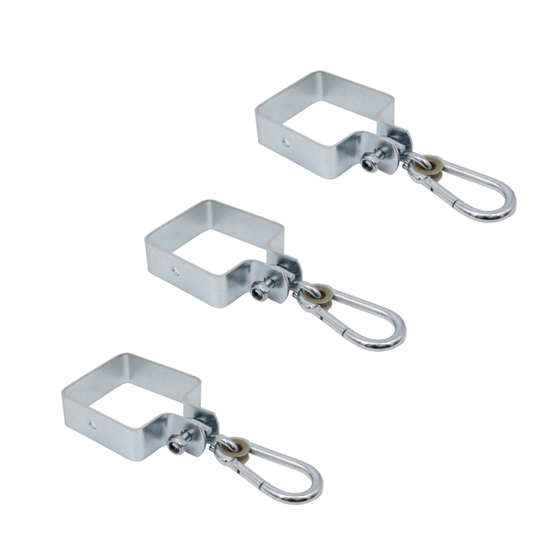 3xObejma Kwadratowa Zawiesie Do Huśtawki 9x9 cm 4iQ