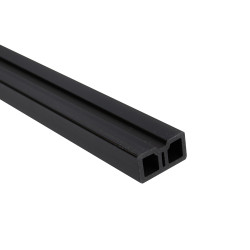 Legar 4x2x240 cm do desek tarasowych WPC czarny