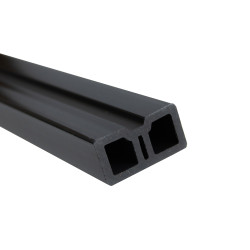 Legar 4x2x240 cm do desek tarasowych WPC czarny