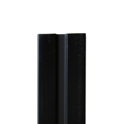 Legar 4x2x240 cm do desek tarasowych WPC czarny