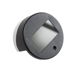 Lampka solarna BIAŁY PROMYK kinkiet solarny na schody