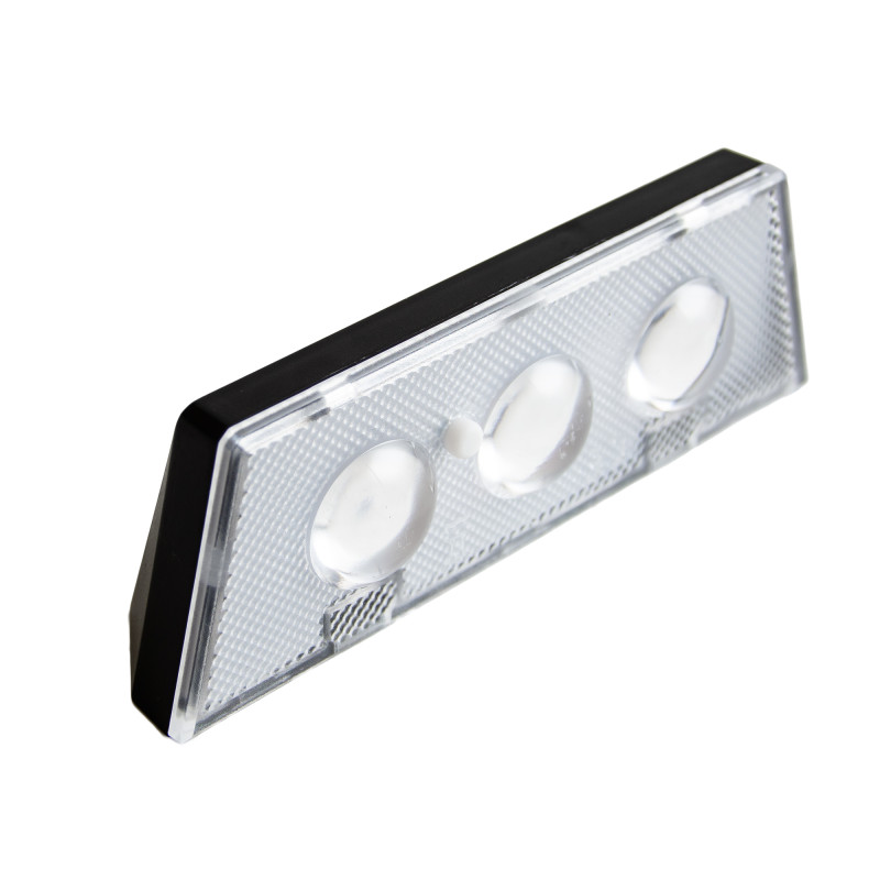 Lampa solarna ścienna ŚWIETLIK LED RGB kinkiet solarny na elewację, ogrodzenie - zestaw 4 sztuk