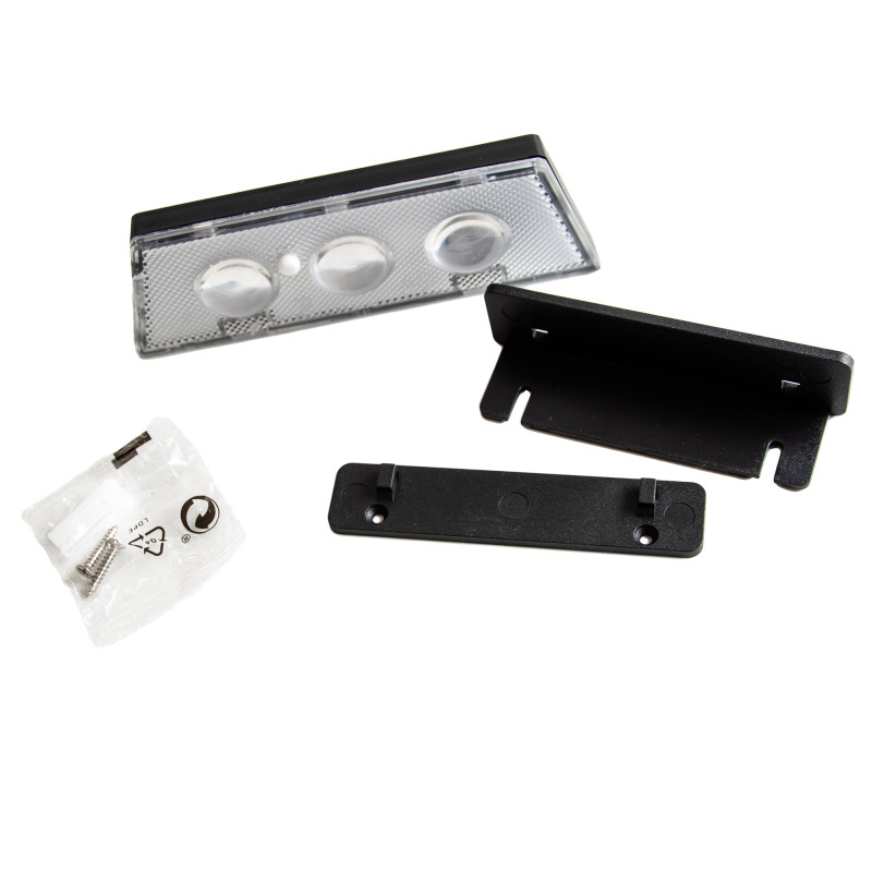 Lampa solarna ścienna ŚWIETLIK LED RGB kinkiet solarny na elewację, ogrodzenie - zestaw 4 sztuk