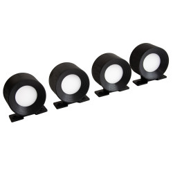 Lampa solarna ścienna PROMIENISTA na elewację, ogrodzenie - zestaw 4 sztuk