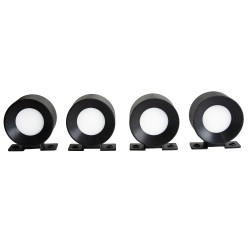 Lampa solarna ścienna PROMIENISTA na elewację, ogrodzenie - zestaw 4 sztuk