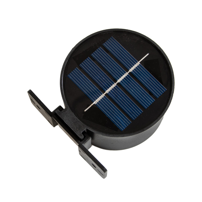 Lampa solarna ścienna PROMIENISTA na elewację, ogrodzenie - zestaw 4 sztuk