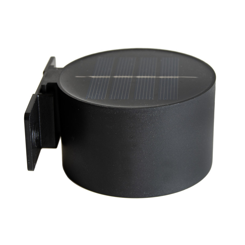 Lampa solarna ścienna PROMIENISTA na elewację, ogrodzenie - zestaw 4 sztuk