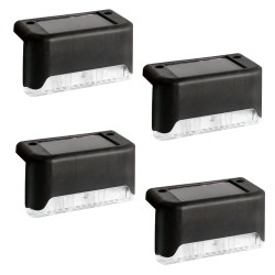 Lampka solarna SOLARION kinkiet solarny na schody balkon - zestaw 4 sztuk