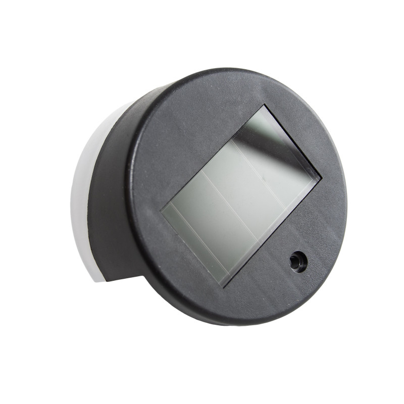 Lampka solarna BIAŁY PROMYK kinkiet solarny na schody - zestaw 4 sztuk