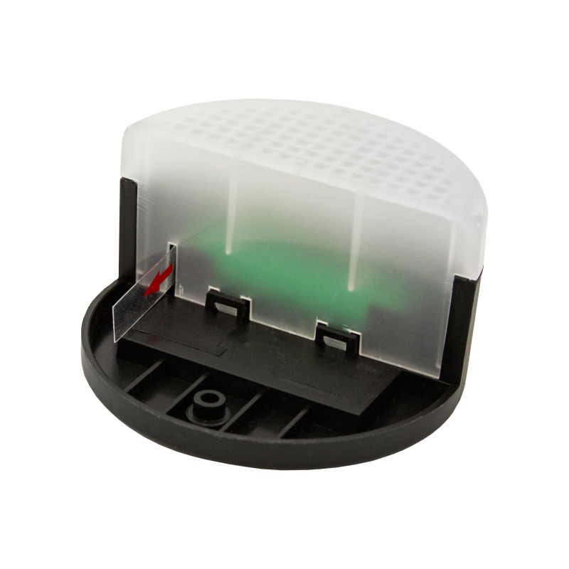 Lampka solarna BIAŁY PROMYK kinkiet solarny na schody - zestaw 4 sztuk