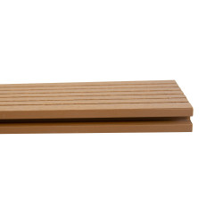 Deska tarasowa WPC 11x2x200 cm teak podest tarasowy 5 szt. 1,1mkw kompozytowa