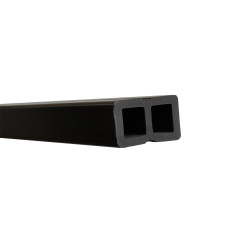Legar 240x5x3 cm do desek tarasowych WPC czarny 9 szt. kompozytowy
