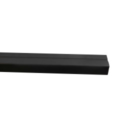 Legar 240x5x3 cm do desek tarasowych WPC czarny 9 szt. kompozytowy